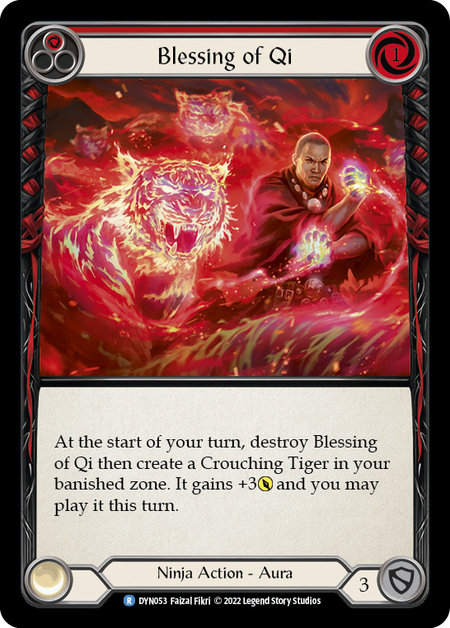 Blessing of Qi (Red) | Rare