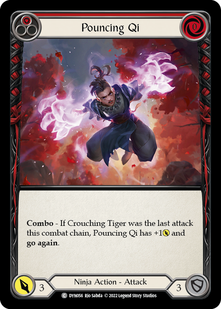 Pouncing Qi (Red) | Common