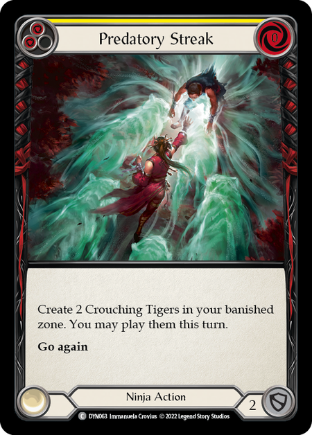 Predatory Streak (Yellow) | Common