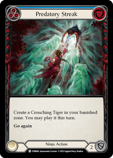 Predatory Streak (Blue) | Common