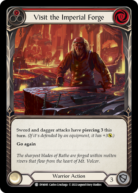 Visit the Imperial Forge (Red) | Common [Rainbow Foil]