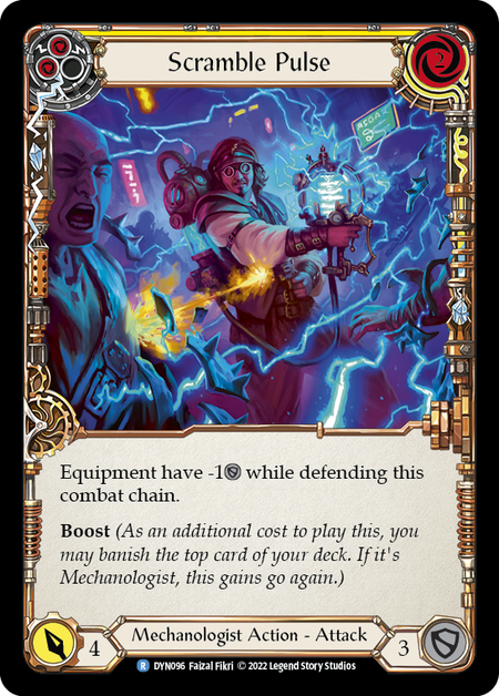 Scramble Pulse (Yellow) | Rare [Rainbow Foil]