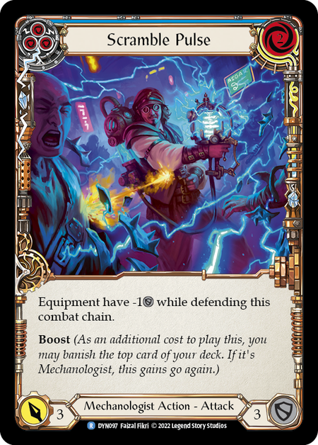 Scramble Pulse (Blue) | Rare [Rainbow Foil]