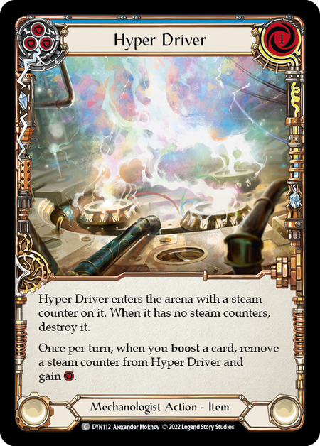 Hyper Driver (Blue) | Common [Rainbow Foil]