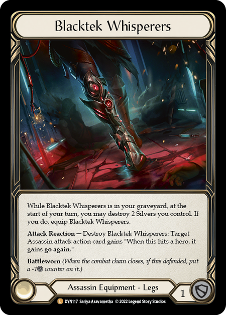 Blacktek Whisperers | Legendary [Rainbow Foil]