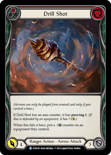 Drill Shot (Red) | Rare [Rainbow Foil]