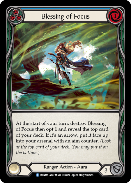 Blessing of Focus (Blue) | Rare