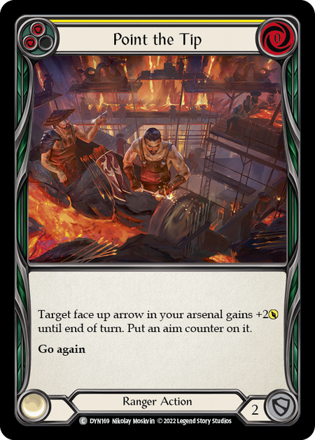 Point the Tip (Yellow) | Common [Rainbow Foil]