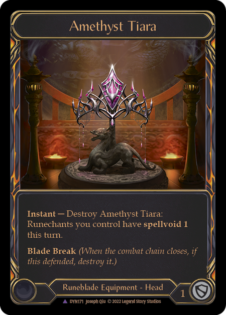 Amethyst Tiara | Marvel [Cold Foil]