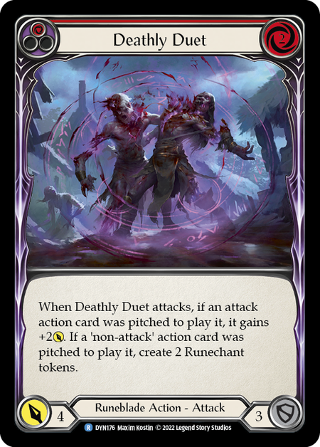 Deathly Duet (Red) | Rare [Rainbow Foil]