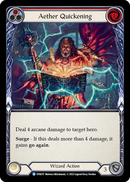 Aether Quickening (Red) | Rare