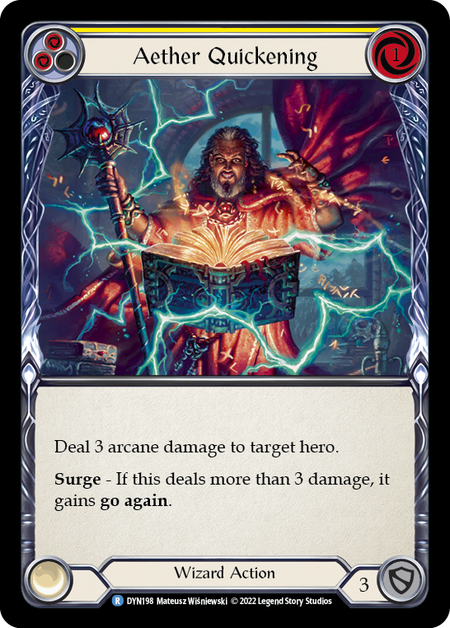 Aether Quickening (Yellow) | Rare