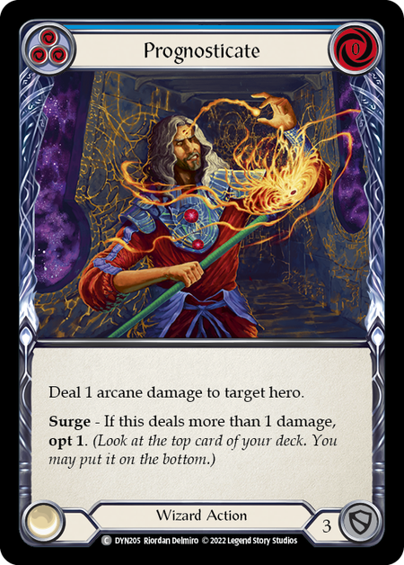Prognosticate (Blue) | Common [Rainbow Foil]