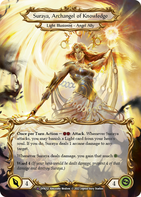 Suraya, Archangel of Knowledge | Legendary [Cold Foil]