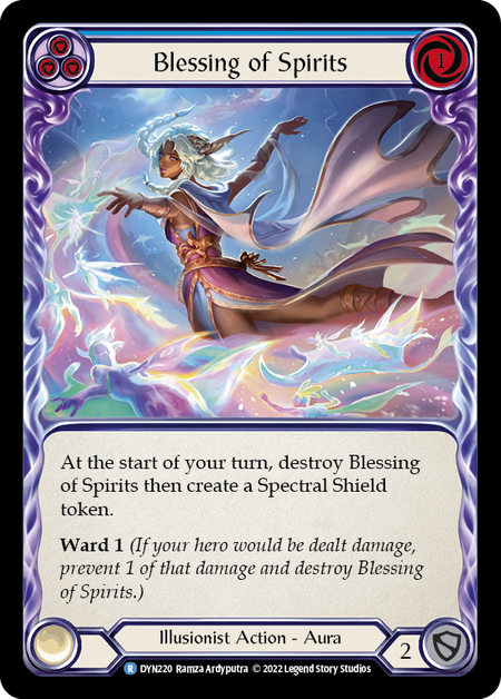Blessing of Spirits (Blue) | Rare
