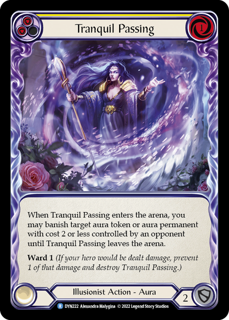 Tranquil Passing (Yellow) | Rare [Rainbow Foil]