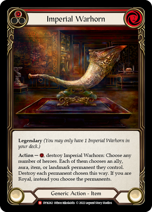 Imperial Warhorn | Majestic [Rainbow Foil]