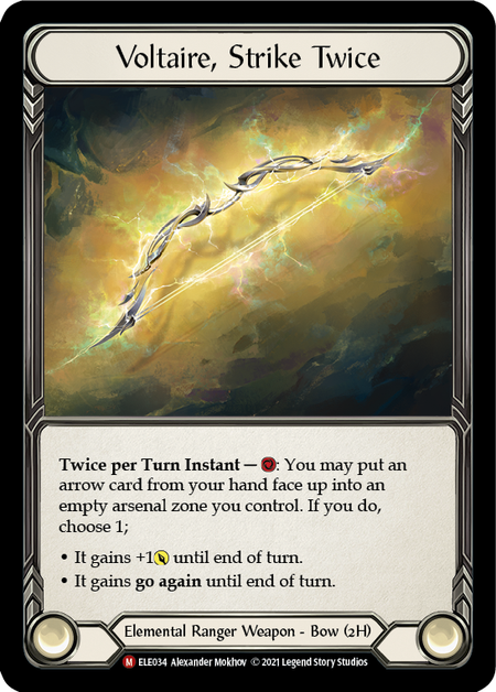 Voltaire, Strike Twice | Majestic - First Edition