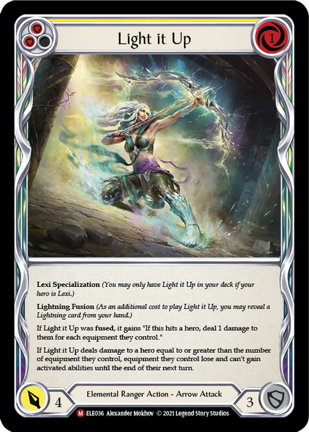 Light it Up | Majestic [Rainbow Foil] - First Edition