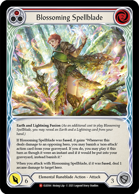 Blossoming Spellblade | Majestic - First Edition