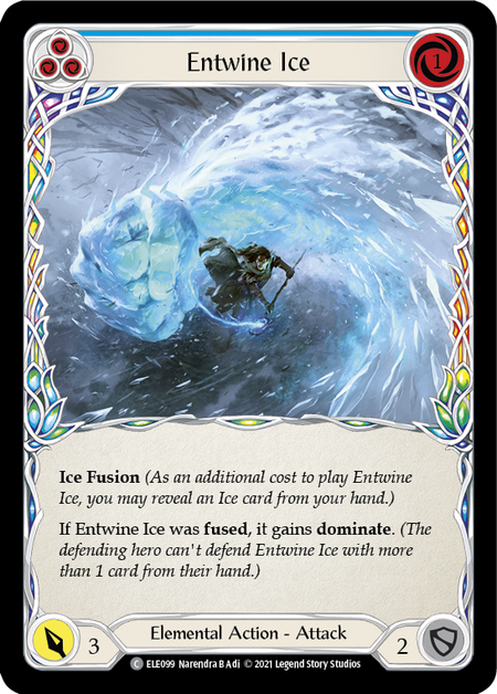 Entwine Ice (Blue) | Common - First Edition