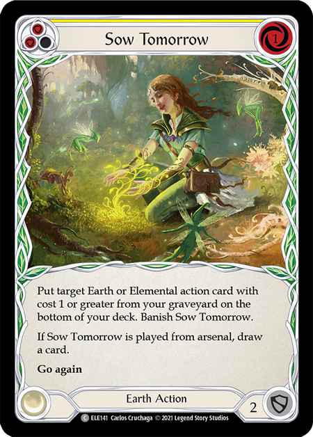 Sow Tomorrow (Yellow) | Common - First Edition