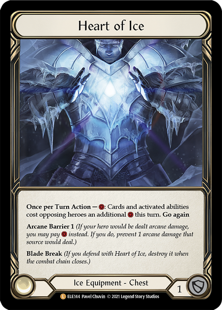 Heart of Ice | Legendary [Cold Foil] - First Edition