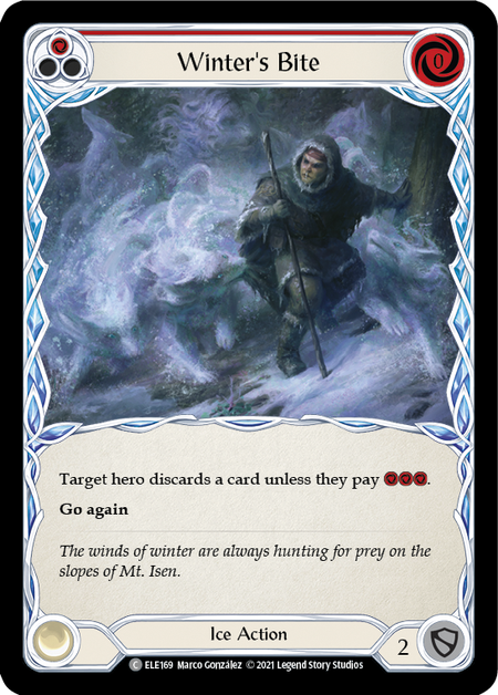 Winter's Bite (Red) | Common - First Edition