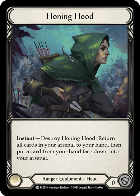 Honing Hood | Common [Cold Foil] - First Edition