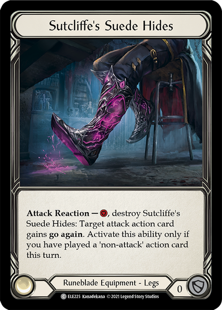 Sutcliffe's Suede Hides | Common [Cold Foil] - First Edition