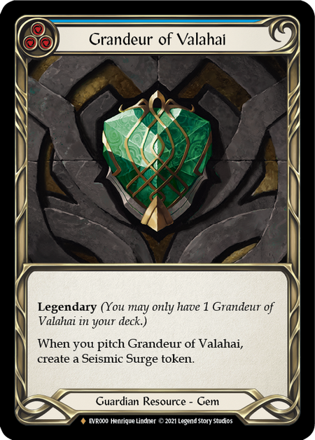 Grandeur of Valahai | Fabled [Cold Foil] - First Edition