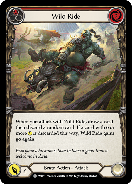 Wild Ride (Red) | Common - First Edition