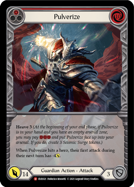 Pulverize | Majestic [Rainbow Foil Extended Art] - First Edition