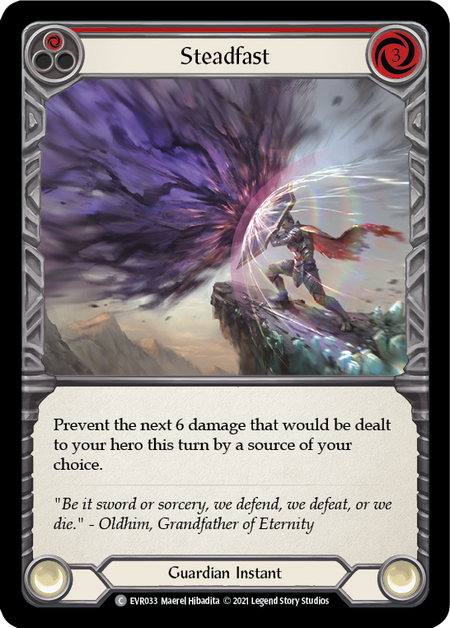 Steadfast (Red) | Common - First Edition