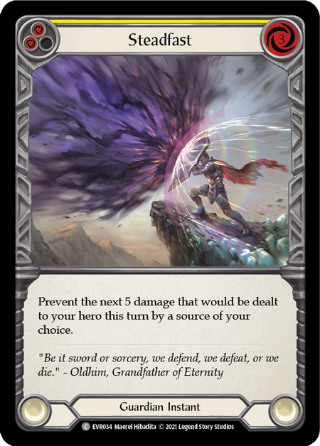 Steadfast (Yellow) | Common - First Edition