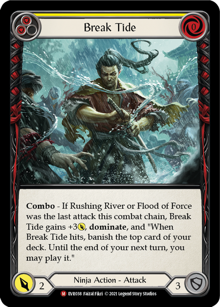 Break Tide | Majestic [Rainbow Foil] - First Edition