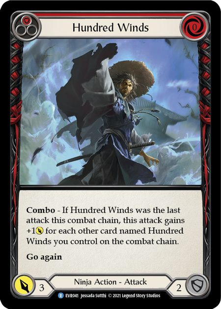 Hundred Winds (Red) | Rare - First Edition