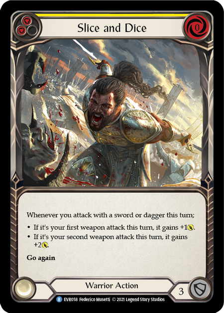 Slice and Dice (Yellow) | Rare - First Edition