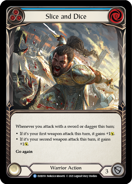 Slice and Dice (Blue) | Rare - First Edition