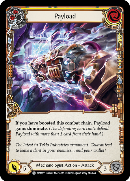 Payload (Yellow) | Common [Rainbow Foil] - First Edition