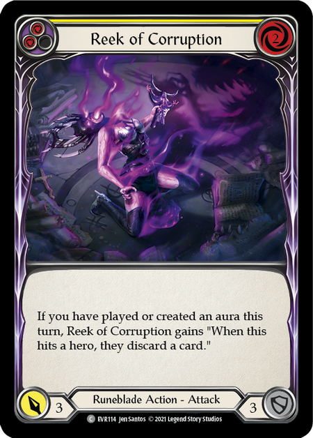Reek of Corruption (Yellow) | Common - First Edition