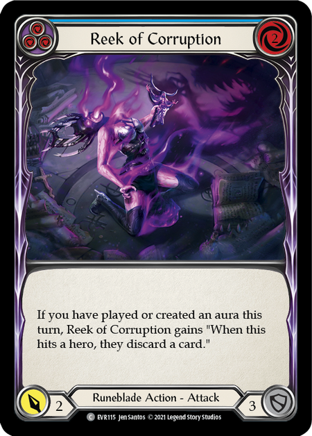 Reek of Corruption (Blue) | Common - First Edition