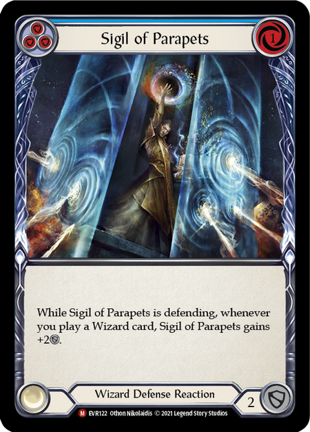 Sigil of Parapets | Majestic [Rainbow Foil] - First Edition