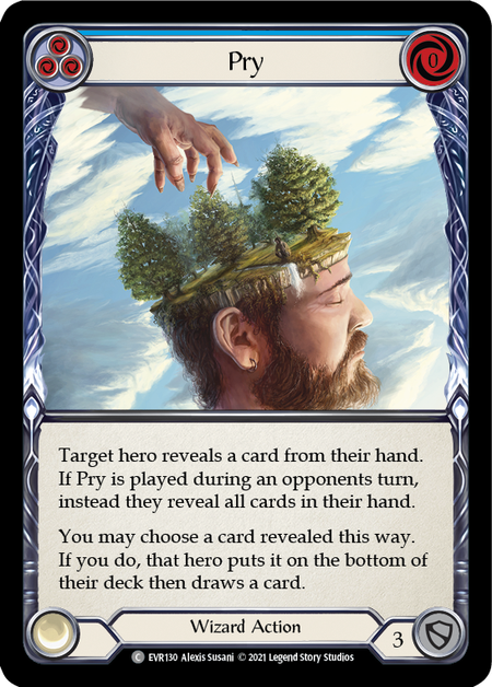 Pry (Blue) | Common - First Edition