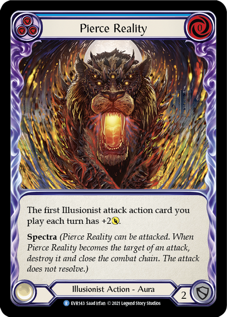 Pierce Reality (Blue) | Rare - First Edition
