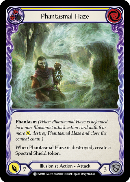 Phantasmal Haze (Yellow) | Common - First Edition
