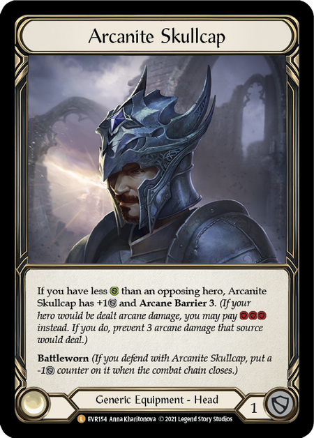 Arcanite Skullcap | Legendary - First Edition