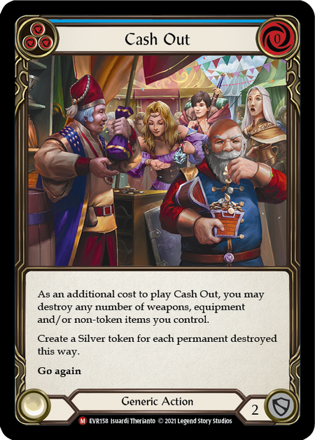 Cash Out | Majestic [Rainbow Foil] - First Edition
