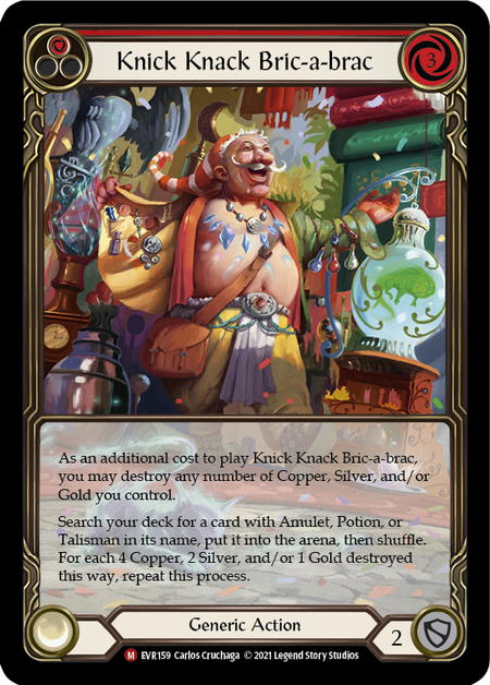 Knick Knack Bric-a-brac | Majestic [Rainbow Foil Extended Art] - First Edition