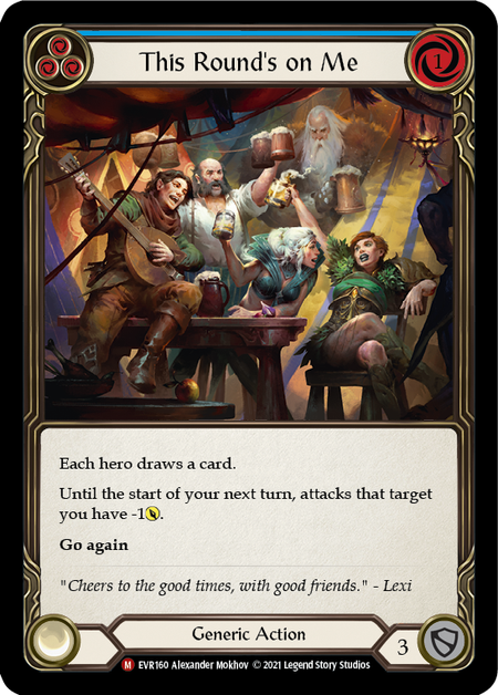This Round's on Me | Majestic [Rainbow Foil] - First Edition